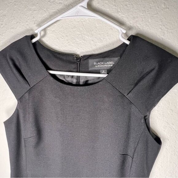 EVAN-PICONE perfect little black dress 🖤 BLACK LABEL 🖤 size 4 - Picture 3 of 7